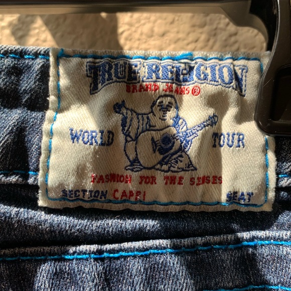 TRUE RELIGION World Tour Capri Jeans - Picture 4 of 4